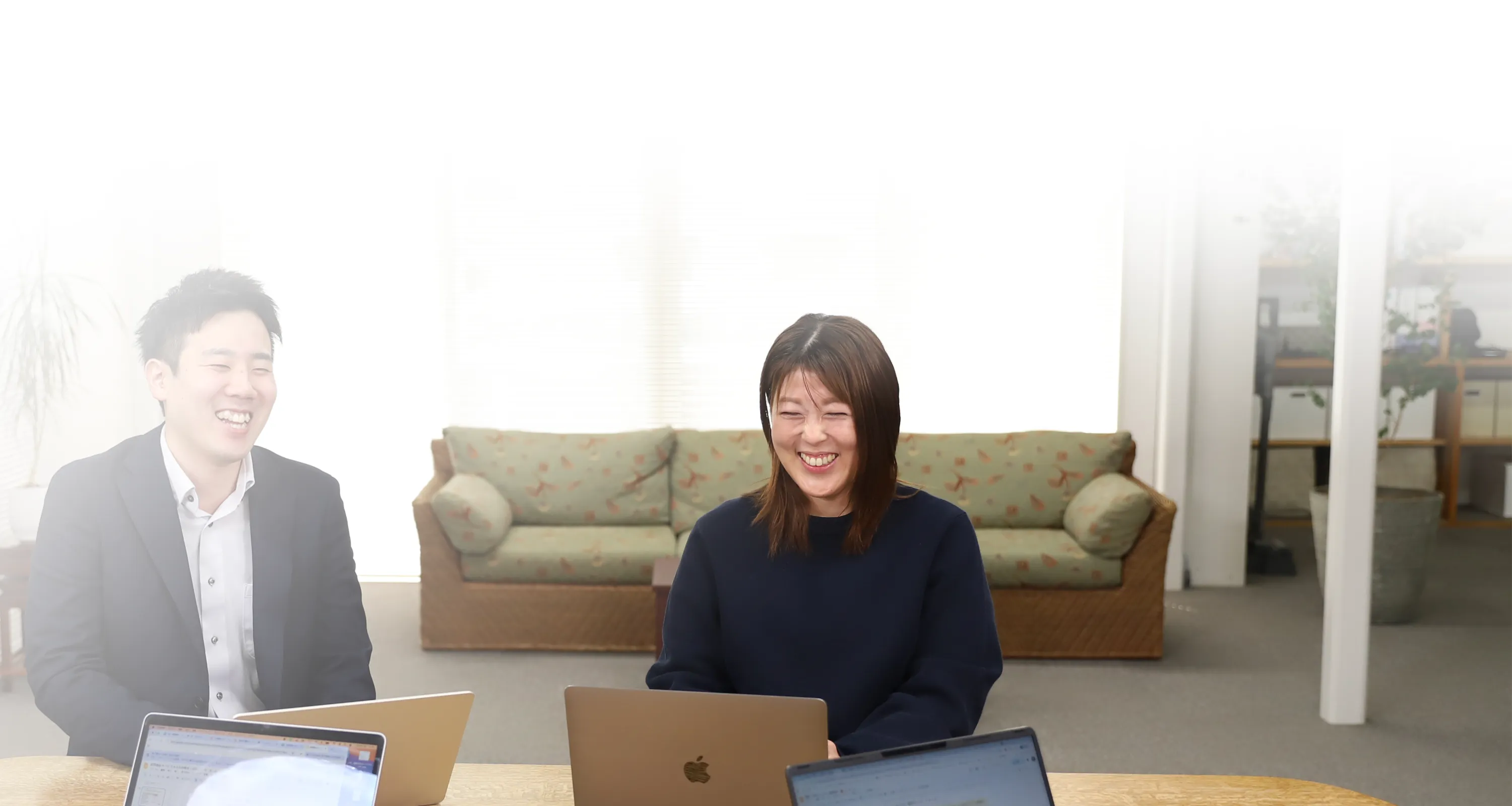 光安 麻衣の仕事風景